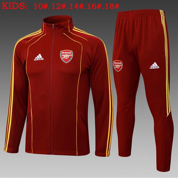 Ninos Chandal Arsenal 2025/26 Rojo 7